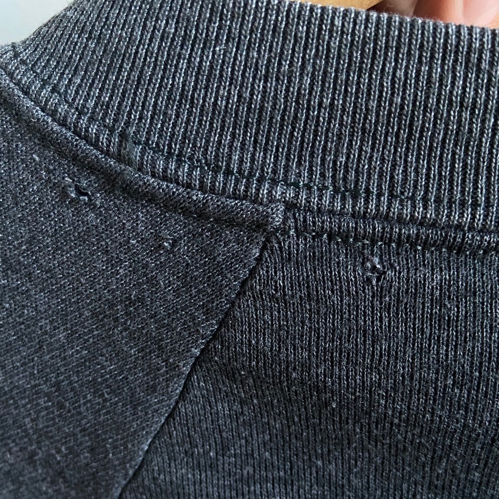 Vintage Cropped Lab Puppy Sweatshirt - Picture 2 of 2